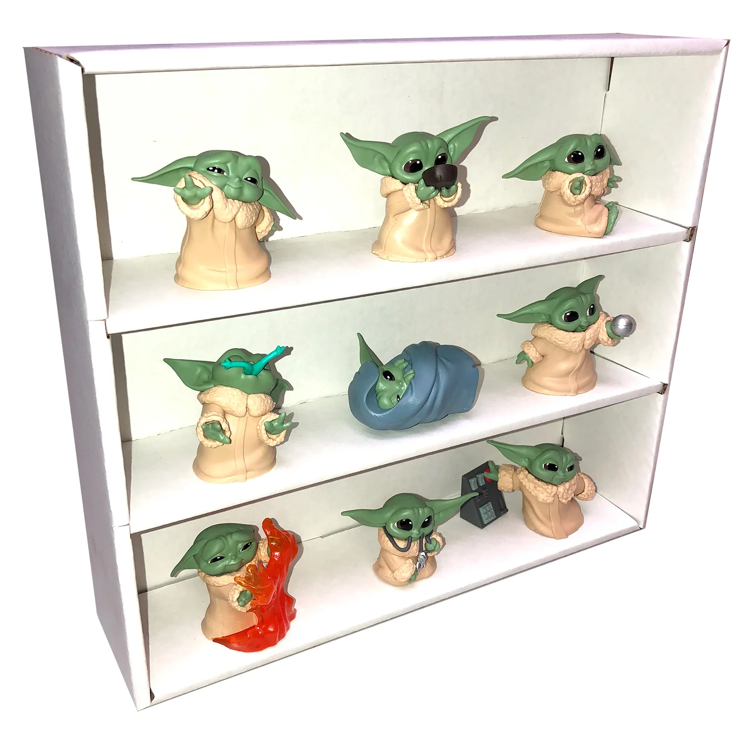 **DISCONTINUED** MINI - Display Case for The Bounty Collection, Wall Mountable & Stackable, Corrugated Cardboard