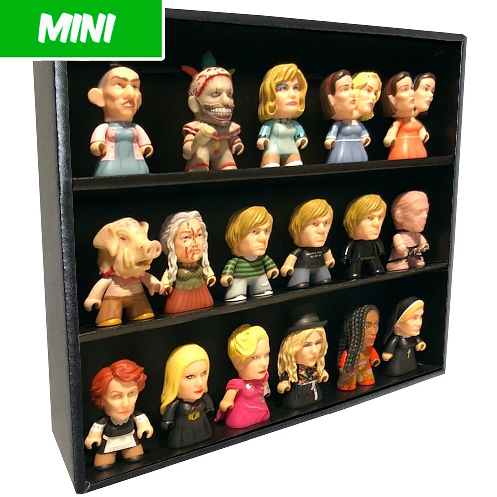**DISCONTINUED** MINI - Display Case for Titans, Wall Mountable & Stackable, Corrugated Cardboard