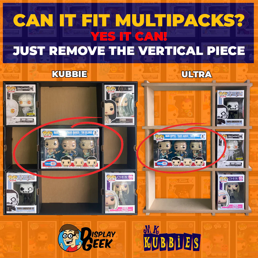 KUBBIE LID - Lid for Kubbie Display Case for Funko Pops, Perfect for Conventions (Cardboard) - Image 6