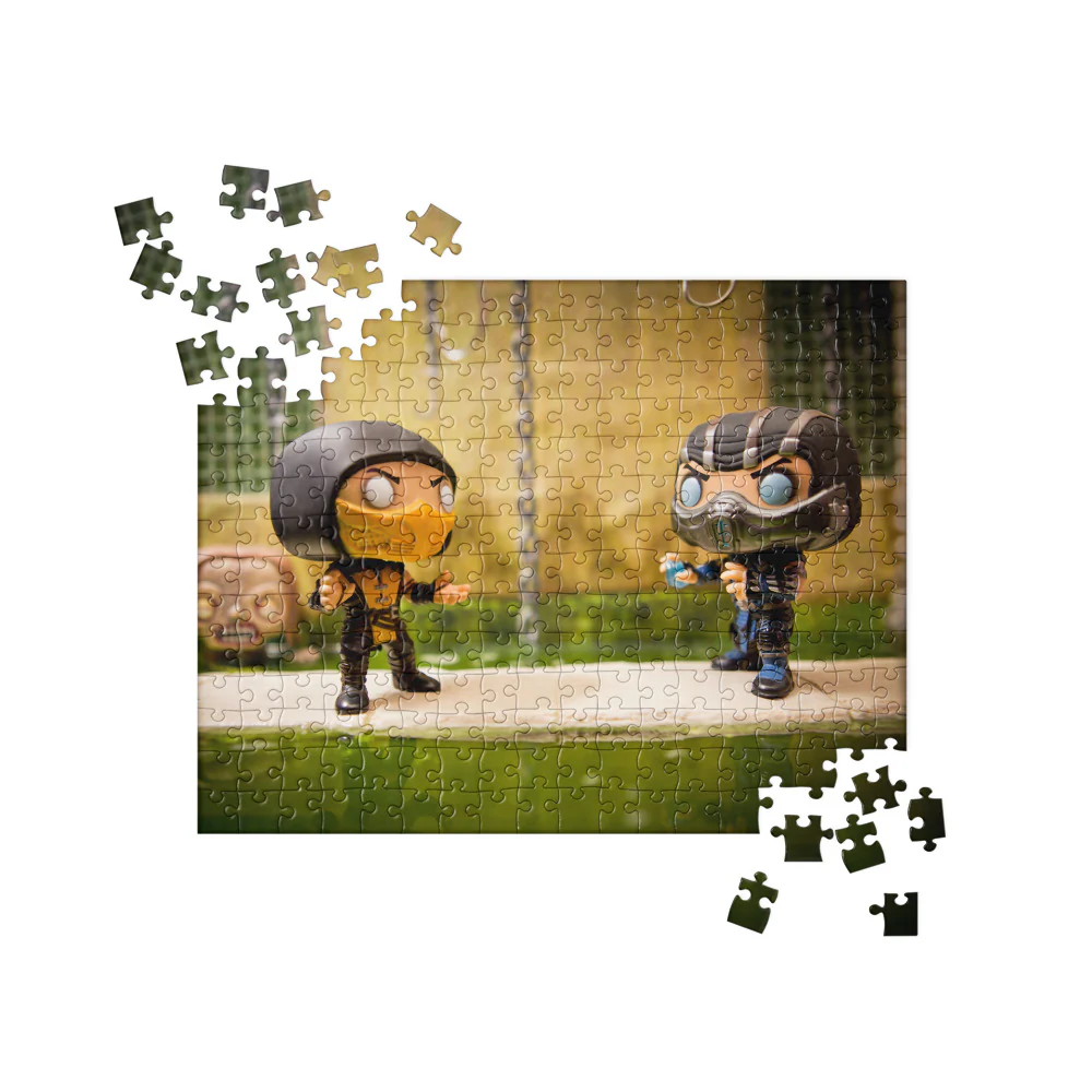 Mortal Kombat Funko Pop Photo Jigsaw puzzle by UrbanRoxStarr - Image 2