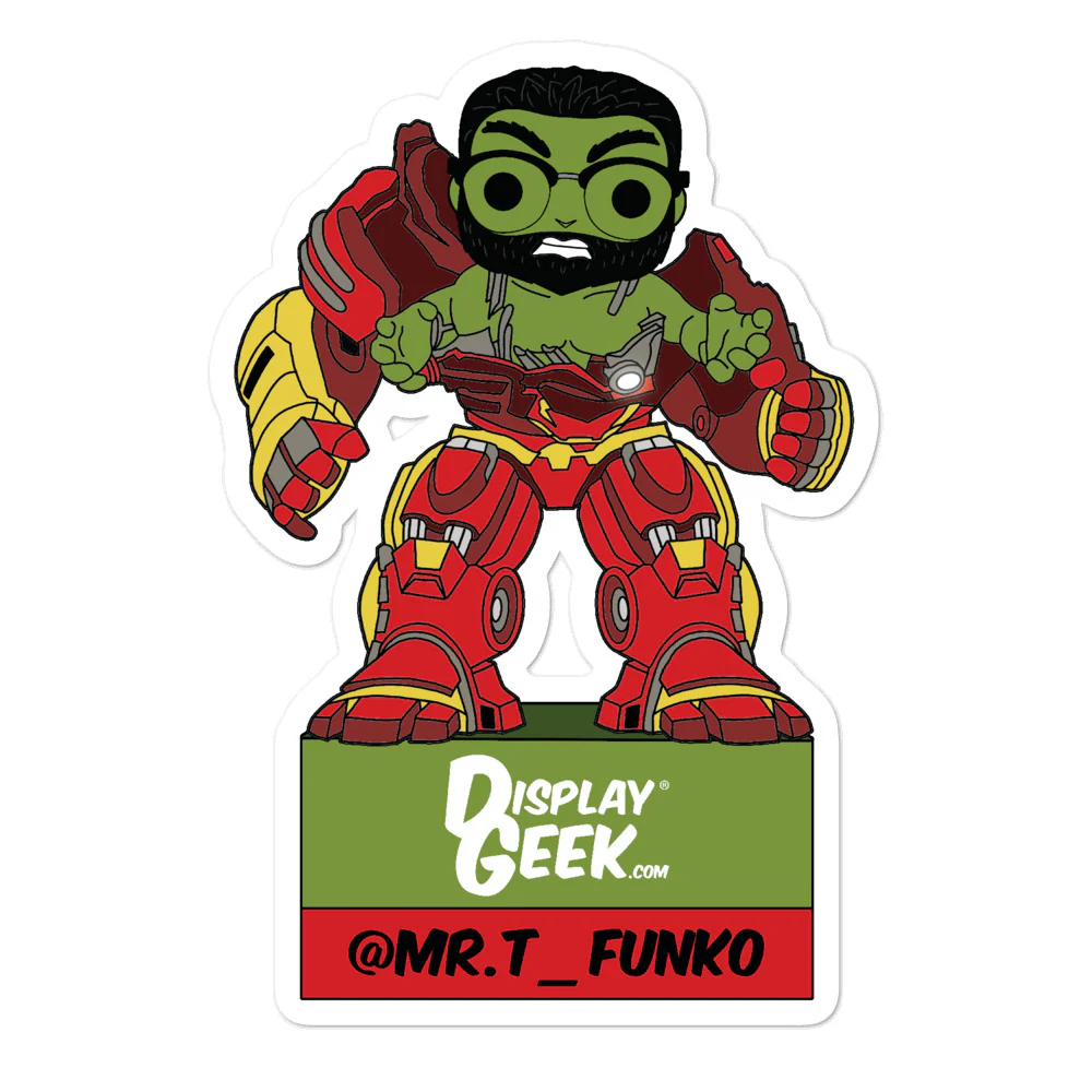 Mr. T Hulkbuster Sticker (DG Mascot Fan Art)