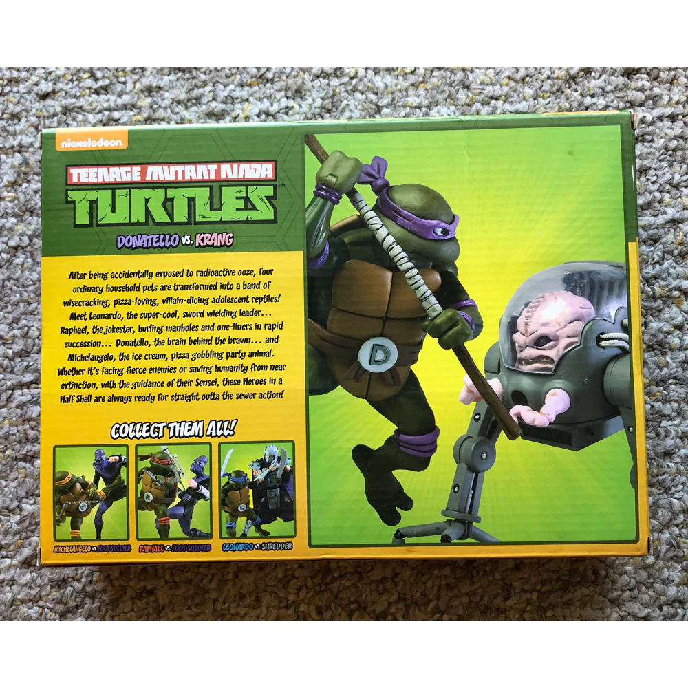NECA TMNT Donatello vs Krang Target - Image 2