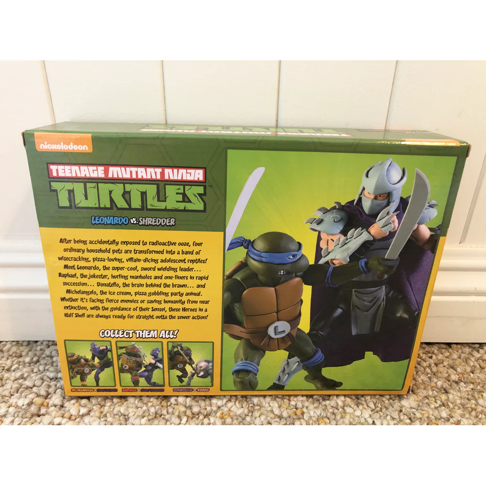 NECA TMNT Leonardo vs Shredder Target - Image 2