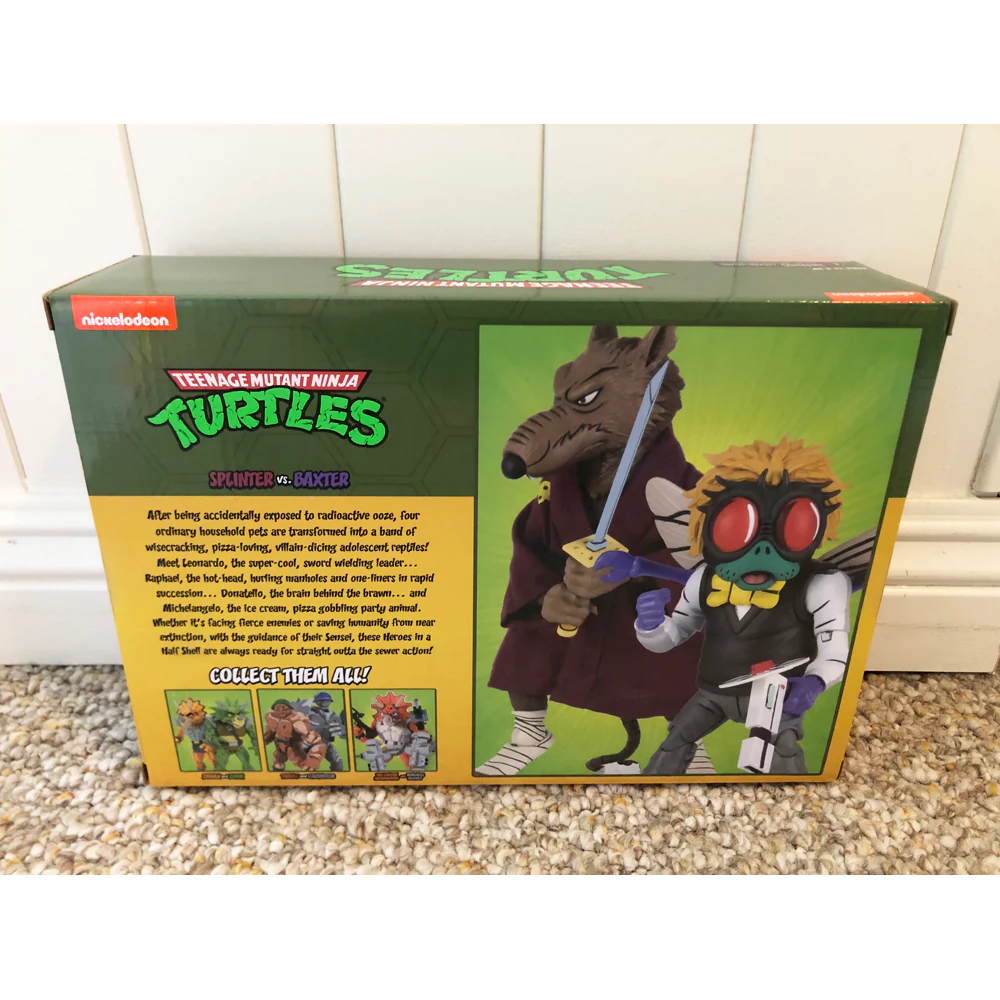 NECA TMNT Splinter vs Baxter Target - Image 2