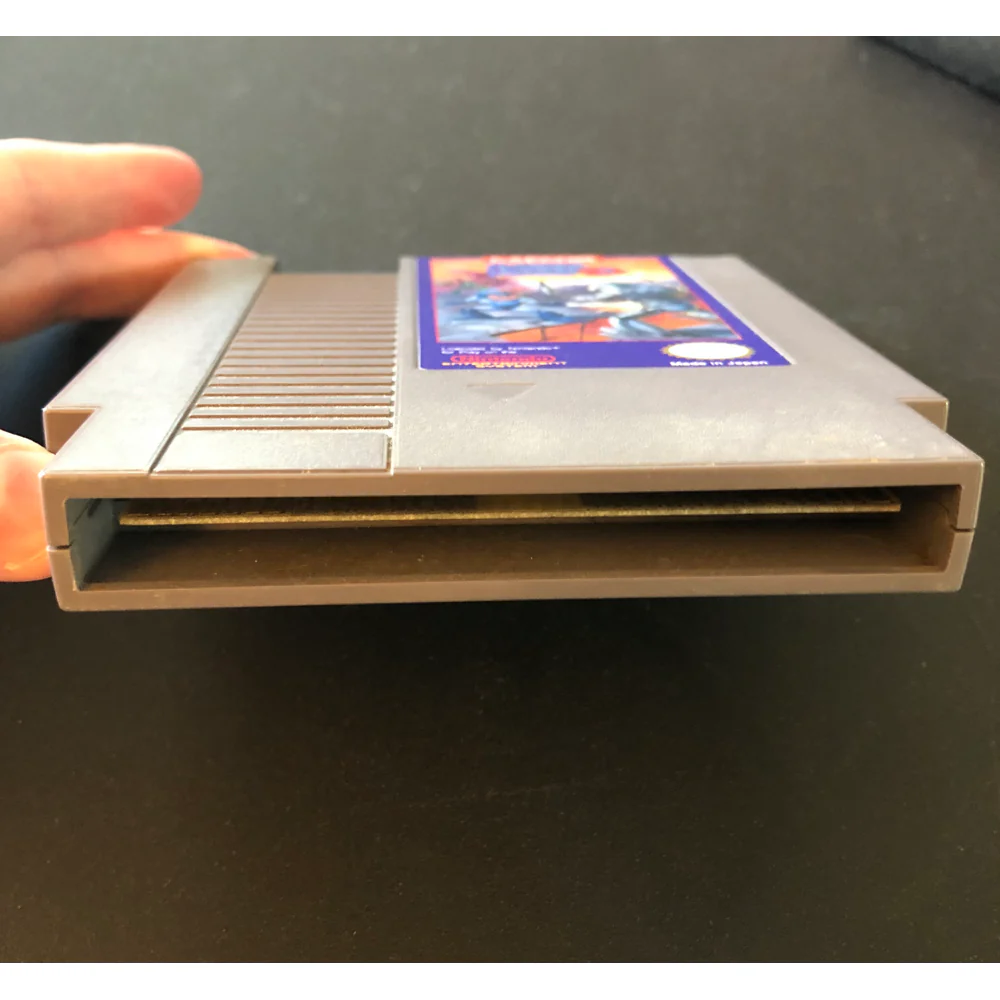 NES Mega Man 3 Cartridge but Works white out mark on back - Image 3