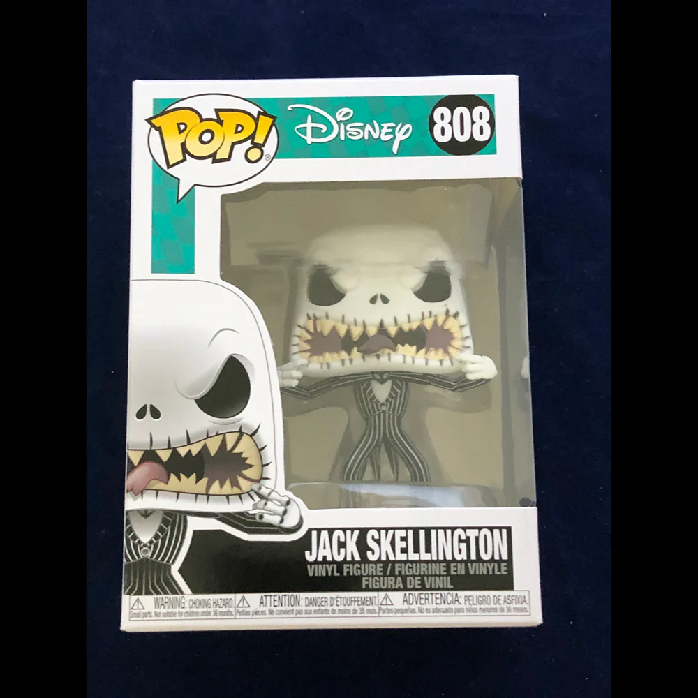 Funko Pop Nightmare Before Christmas Jack Skellington Scary Face