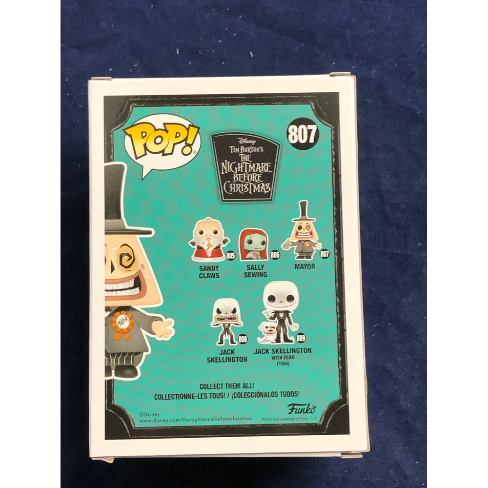 Funko Pop Nightmare Before Christmas Mayor Megaphone - Image 2