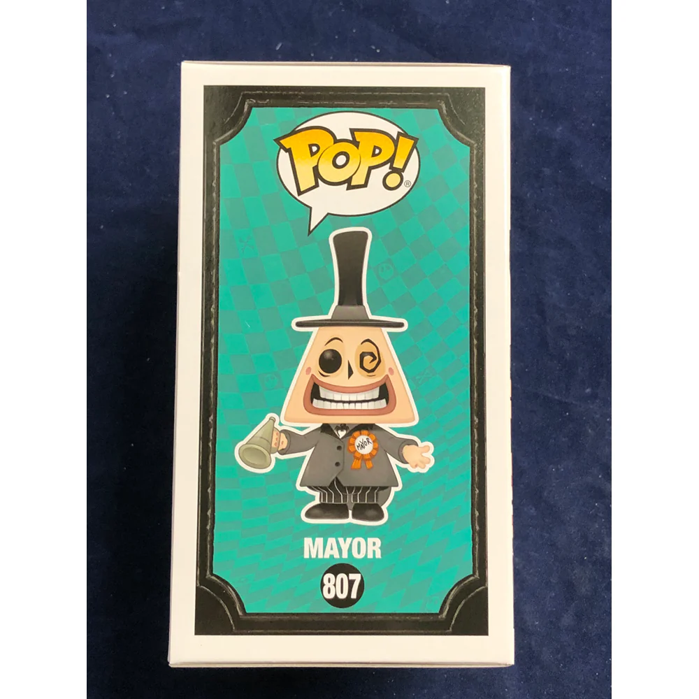 Funko Pop Nightmare Before Christmas Mayor Megaphone I turned his head around - Image 3