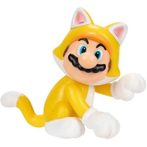 Nintendo Super Mario - 2 1/2" Mini-Figure - Cat Mario - Image 2