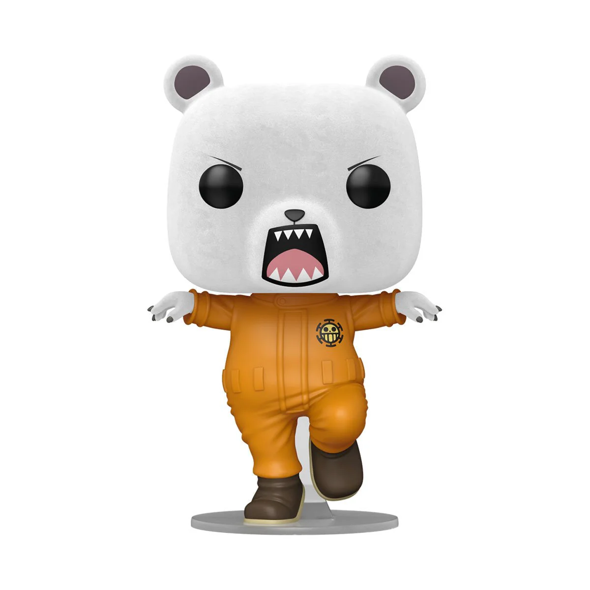 One Piece Bepo Bear Flocked Funko Pop! Vinyl Figure #1896 - AAA Anime Exclusive with Funko Protector - Image 2