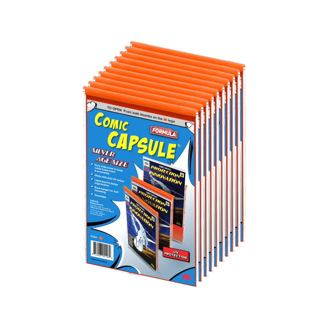 Comic Book Protective Case, Orange (Silver Age) - Image 4