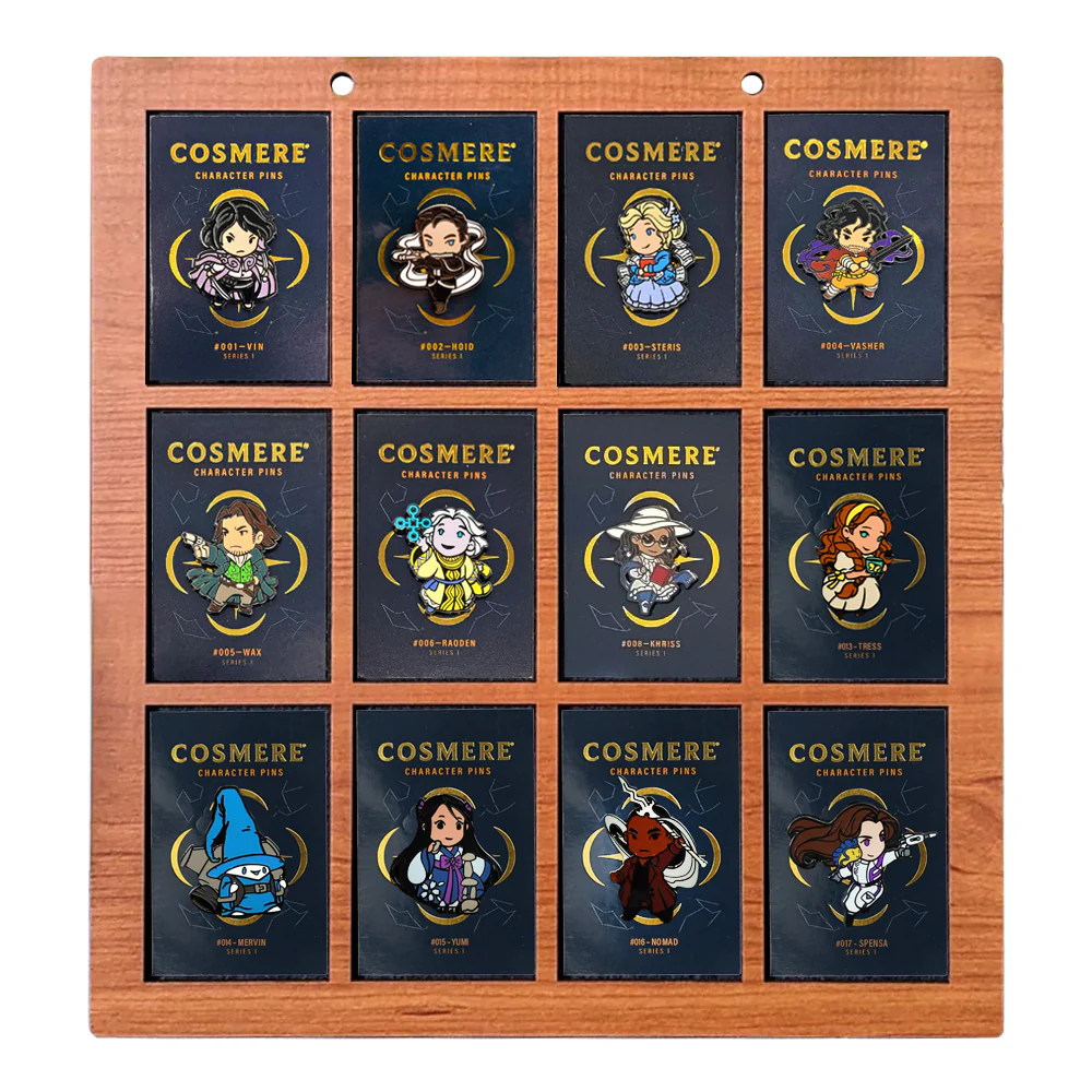 Enamel Pin Display (2" wide x 3" high Slots) Fits Standard Pins and Card Backings (Choose Color and Size) - Image 6