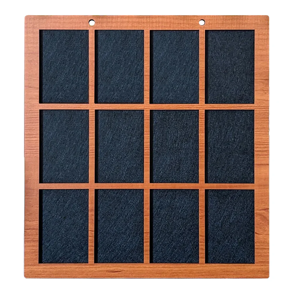 Enamel Pin Display (2" wide x 3" high Slots) Fits Standard Pins and Card Backings (Choose Color and Size) - Image 7
