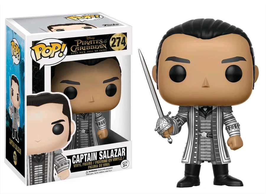 Funko Pop Pirates of the Caribbean Captain Salazar #274