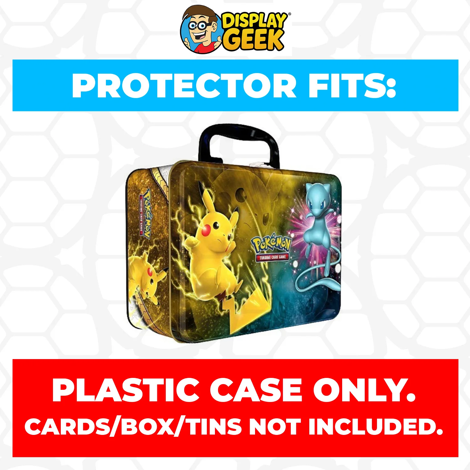 Plastic Protector for Pokemon TCG Collector Chest 2017 Pikachu & Mew - Image 2