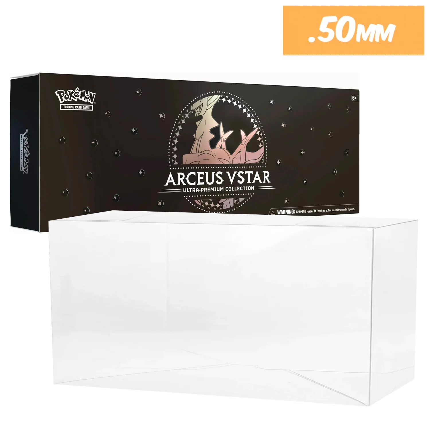POKEMON TCG Arceus VSTAR Ultra Premium Collection Box Protectors (0.50mm thick) 5h x 14w x 2.25d - Image 5