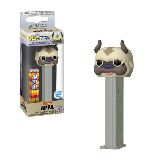 Funko Pop Pez Avatar Appa Funko Shop Exclusive Pez Dispenser