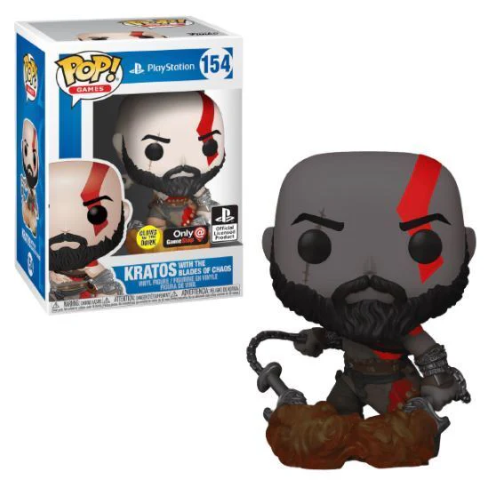 Funko Pop God of War Kratos 154 Glow GameStop