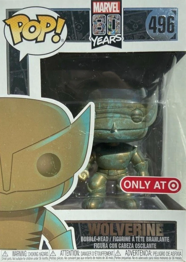 Funko Pop Marvel Wolverine Patina Target