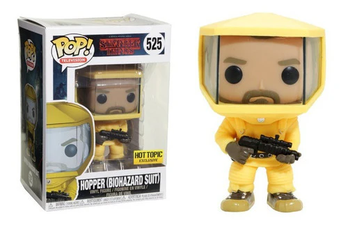 Funko Pop Stranger Things Hopper Biohazard Suit Hot Topic