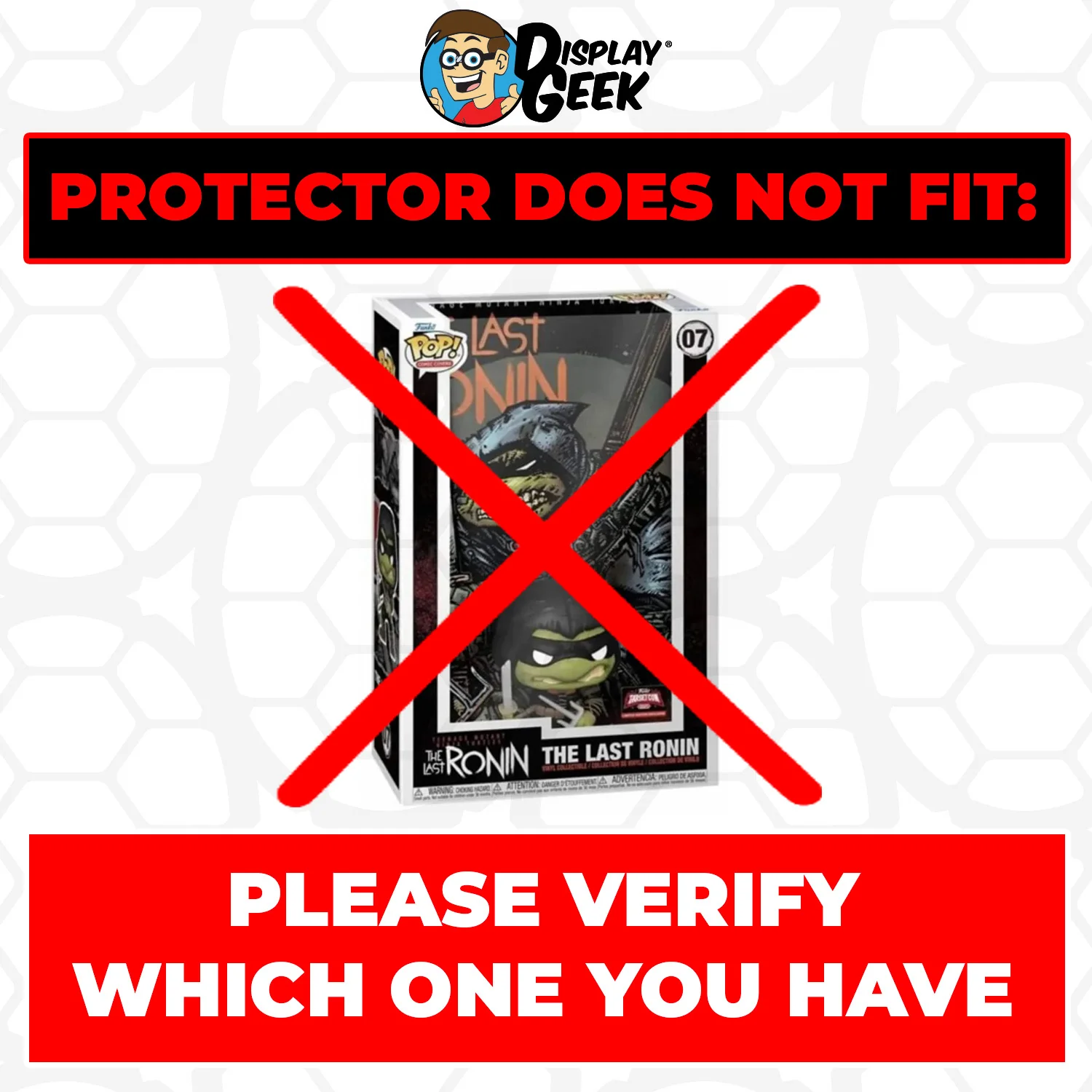 POP COMIC COVERS Pop Protectors for Funko (0.60mm thick, UV & Scratch Resistant) 11h x 7w x 3.4d - Image 6