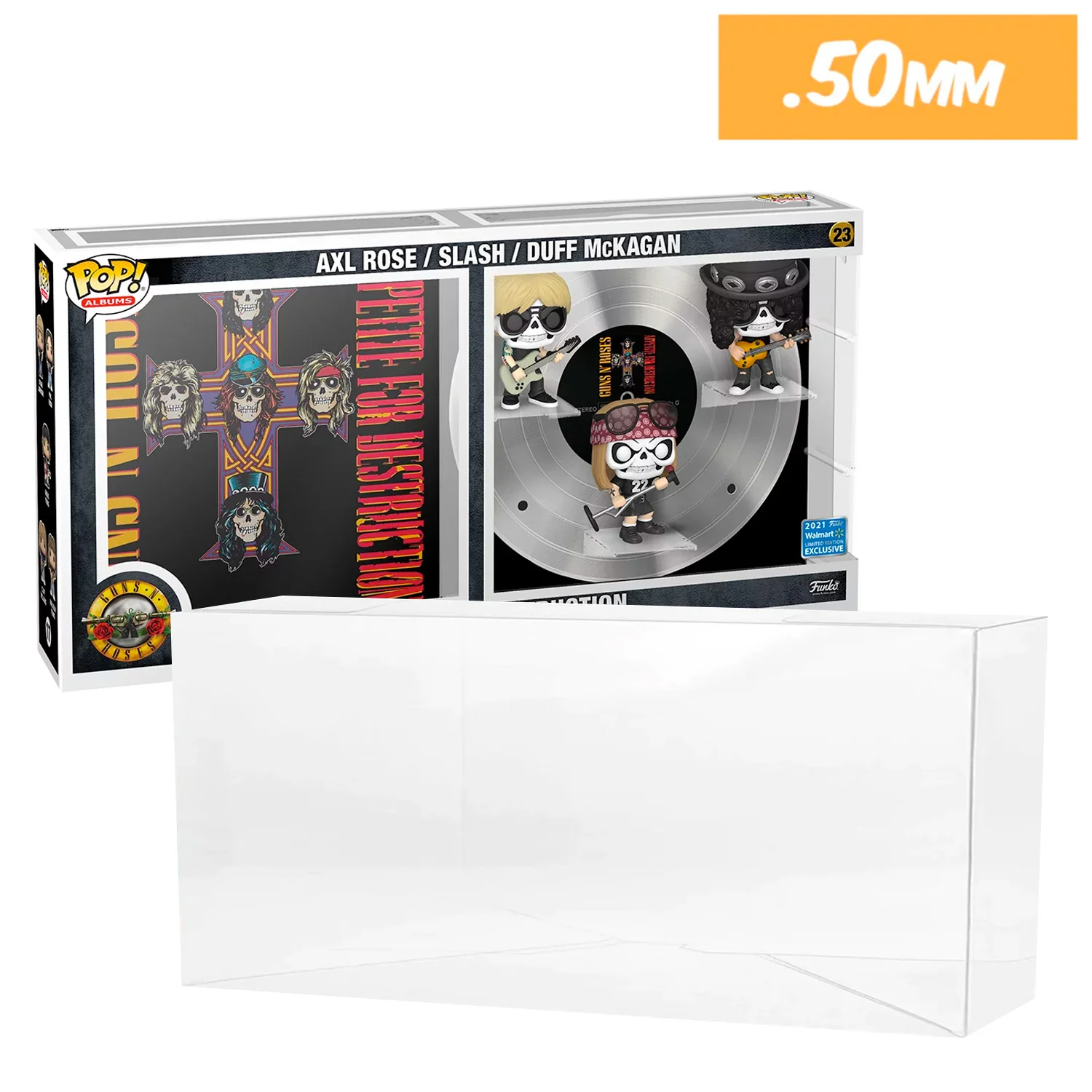 POP ALBUMS DELUXE Pop Protectors for Funko (0.50mm thick) 12.25h x 23.25w x 4d - Image 11