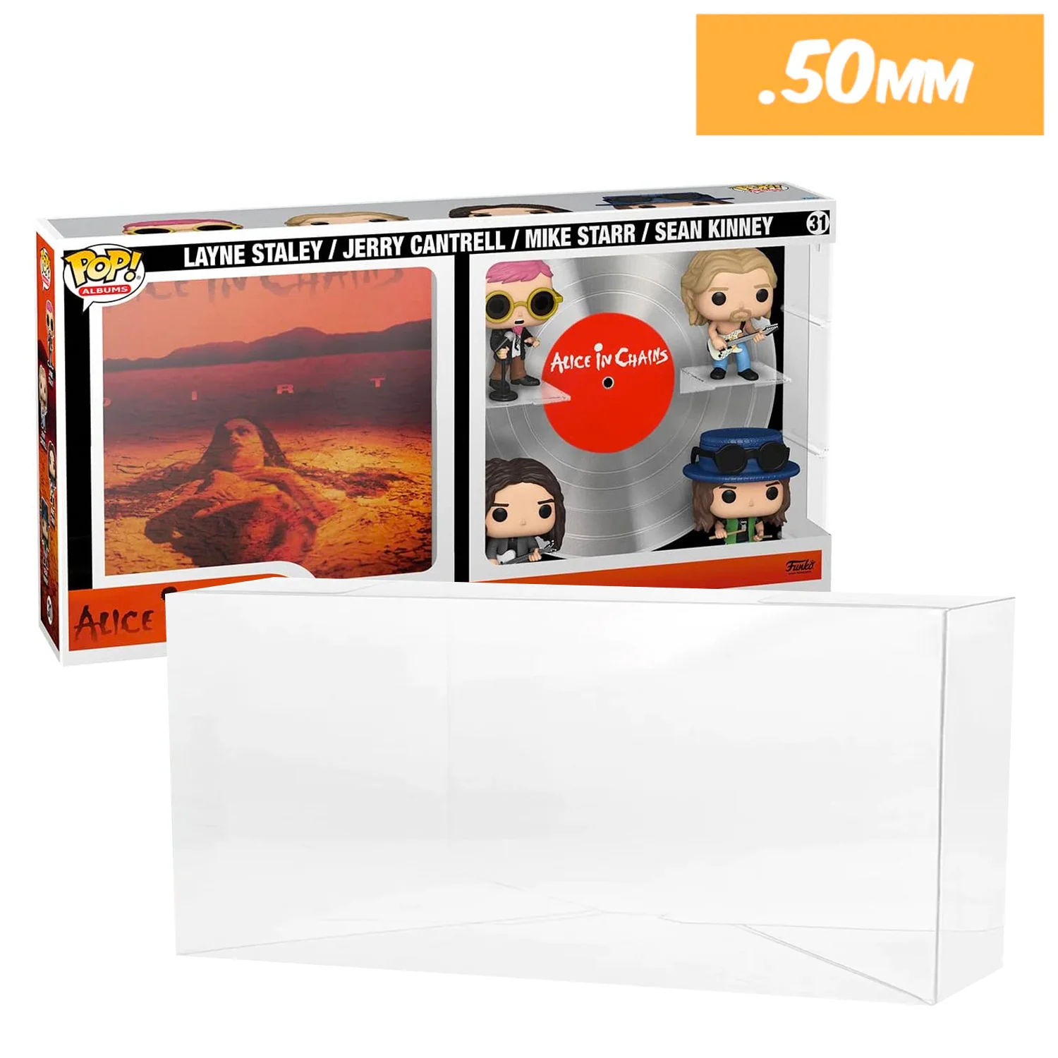 POP ALBUMS DELUXE Pop Protectors for Funko (0.50mm thick) 12.25h x 23.25w x 4d - Image 12