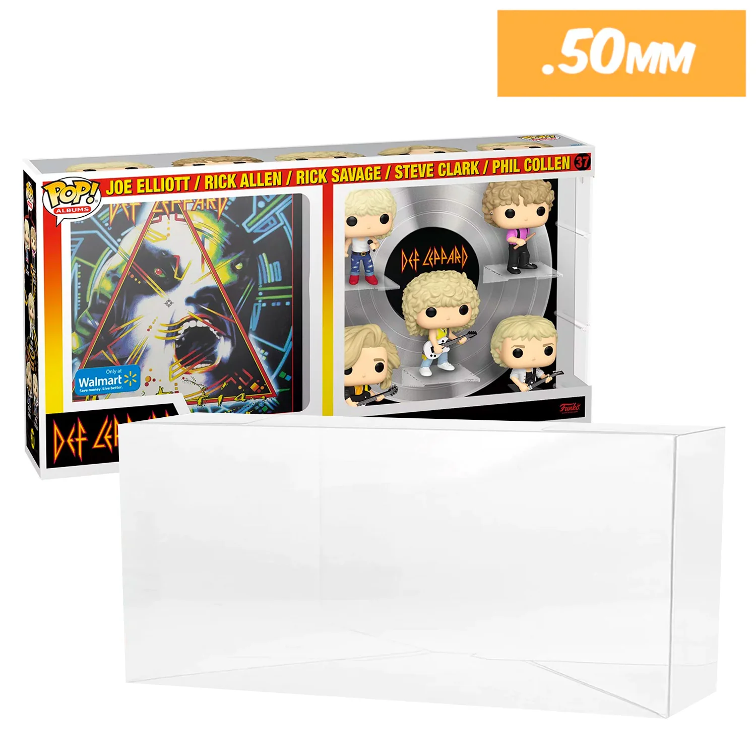 POP ALBUMS DELUXE Pop Protectors for Funko (0.50mm thick) 12.25h x 23.25w x 4d - Image 13