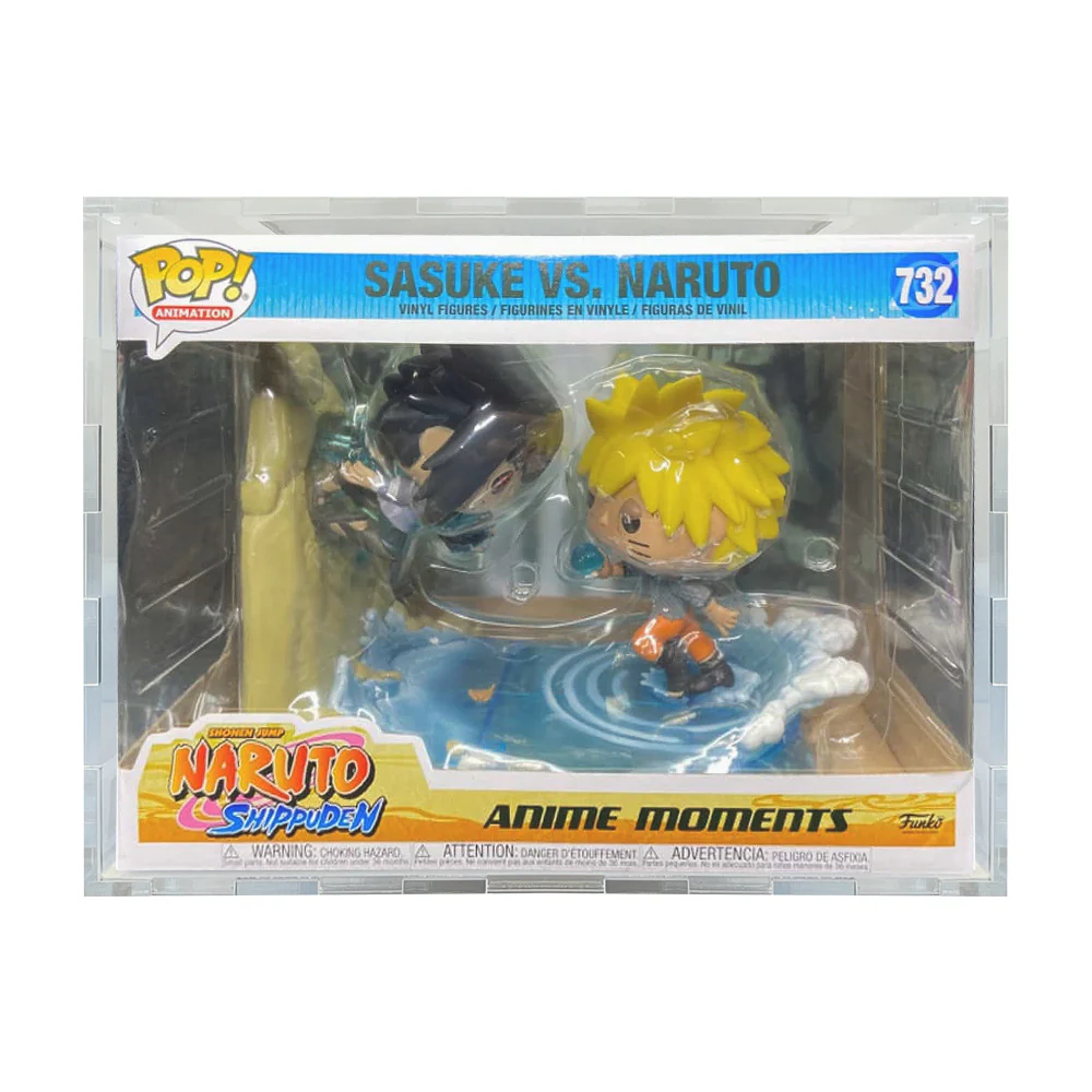 Custom Acrylic Hard Case for POP MOVIE MOMENTS Funko Pop Grail Boxes (4.5mm thick) Fits 7.5h x 10w x 5.75d