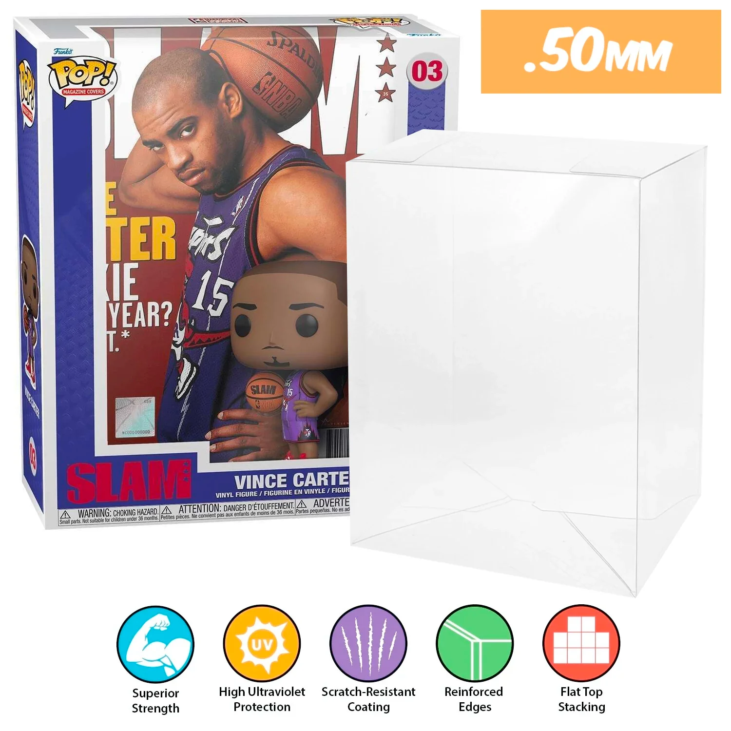 POP MAGAZINE COVERS Pop Protectors for Funko (0.50mm thick, UV & Scratch Resistant) 11.75h x 9w x 3.25d - Image 8