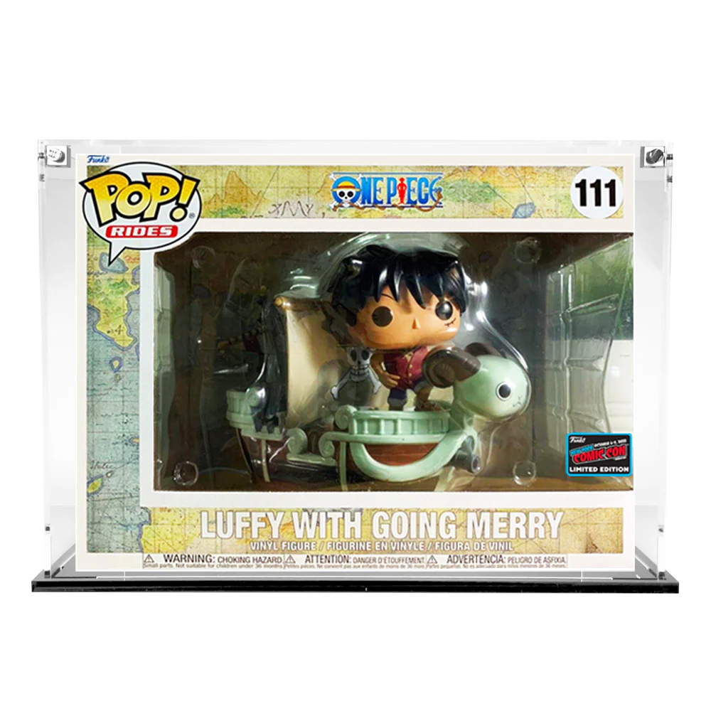 Custom Acrylic Display Case for POP MOMENT Funko Pop Grail Boxes (3mm thick, UV Resistant) Fits 7.5h x 10w x 7d