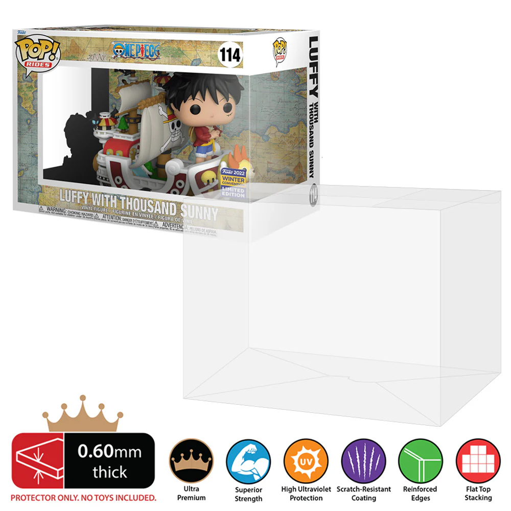 POP MOMENT Pop Protectors for Funko (0.60mm thick, UV & Scratch Resistant) 7.5h x 10w x 7d - Image 11