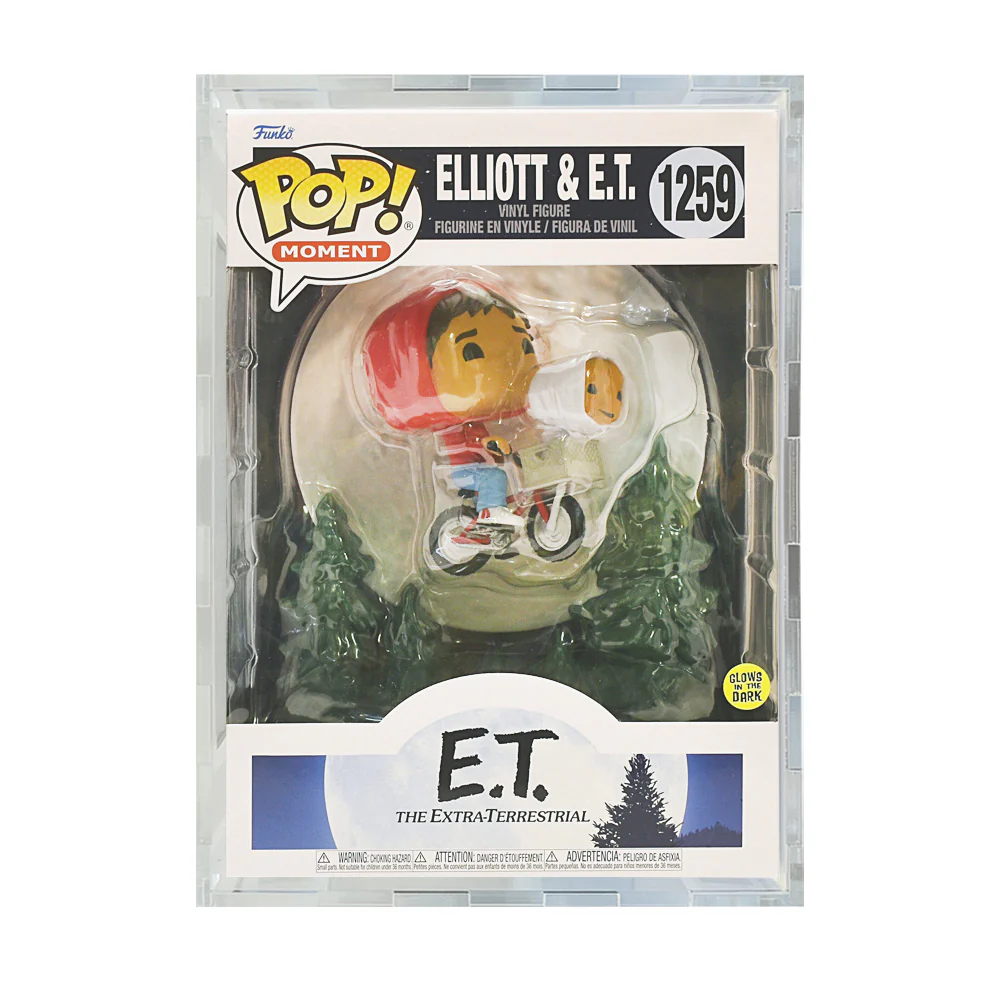 Custom Acrylic Hard Case for POP MOVIE MOMENTS SORCERER MICKEY #481 Funko Pop Grail Boxes (4.5mm thick) Fits 10.375h x 7.5w x 6.75d