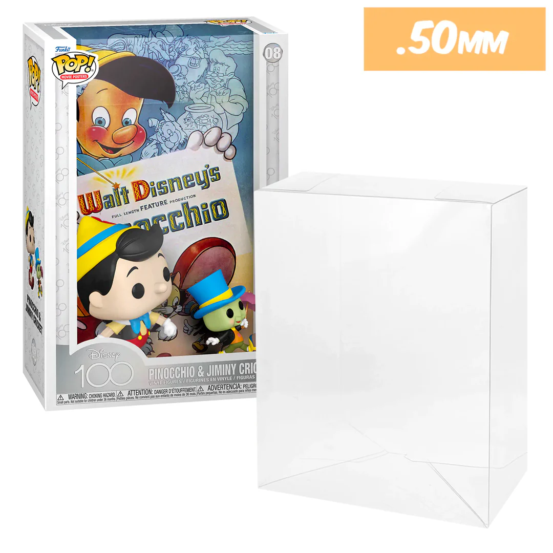 POP MOVIE POSTERS Pop Protectors for Funko (0.50mm thick) 17.25h x 11.25w x 5.75d - Image 10