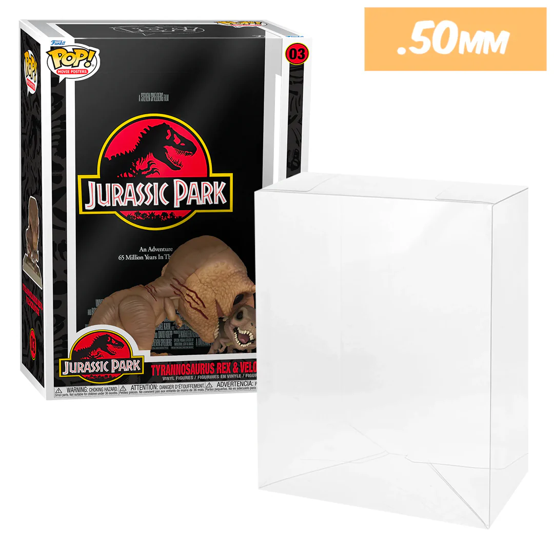 POP MOVIE POSTERS Pop Protectors for Funko (0.50mm thick) 17.25h x 11.25w x 5.75d - Image 8