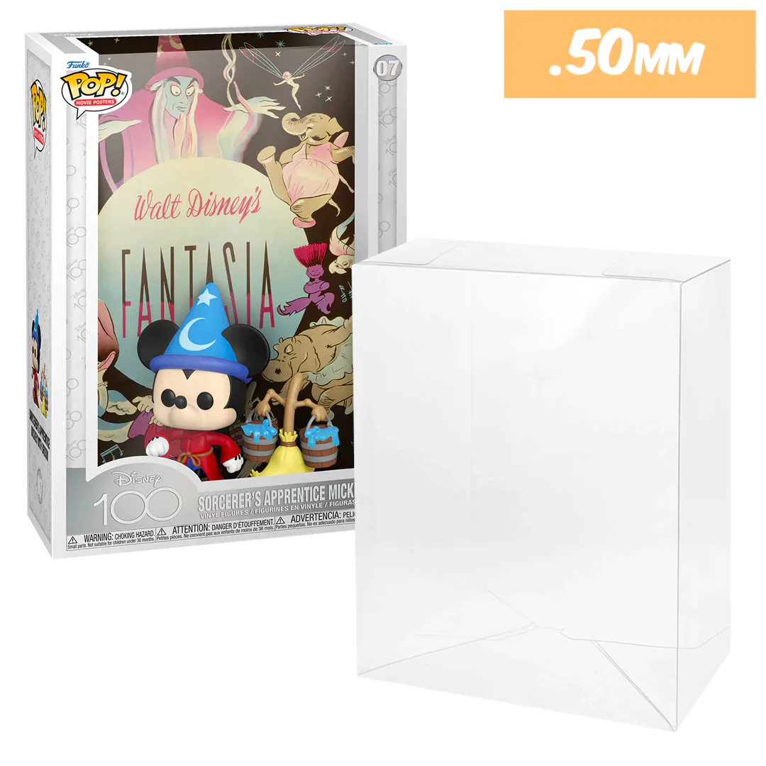 POP MOVIE POSTERS Pop Protectors for Funko (0.50mm thick) 17.25h x 11.25w x 5.75d - Image 9