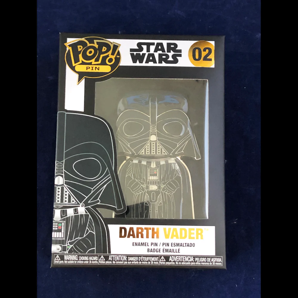 Funko Pop Pins Darth Vader Large Enamel Pin