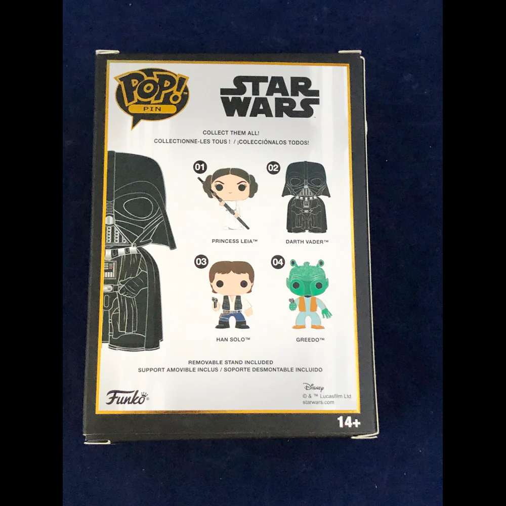 Funko Pop Pins Darth Vader Large Enamel Pin - Image 2