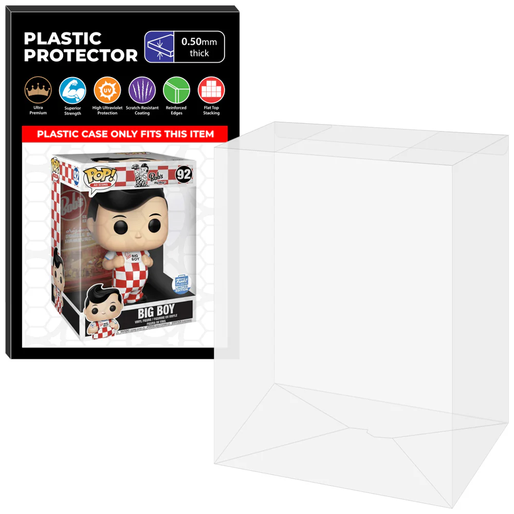 Pop Protector for 10 inch Big Boy #92 Jumbo Funko Pop - Image 8