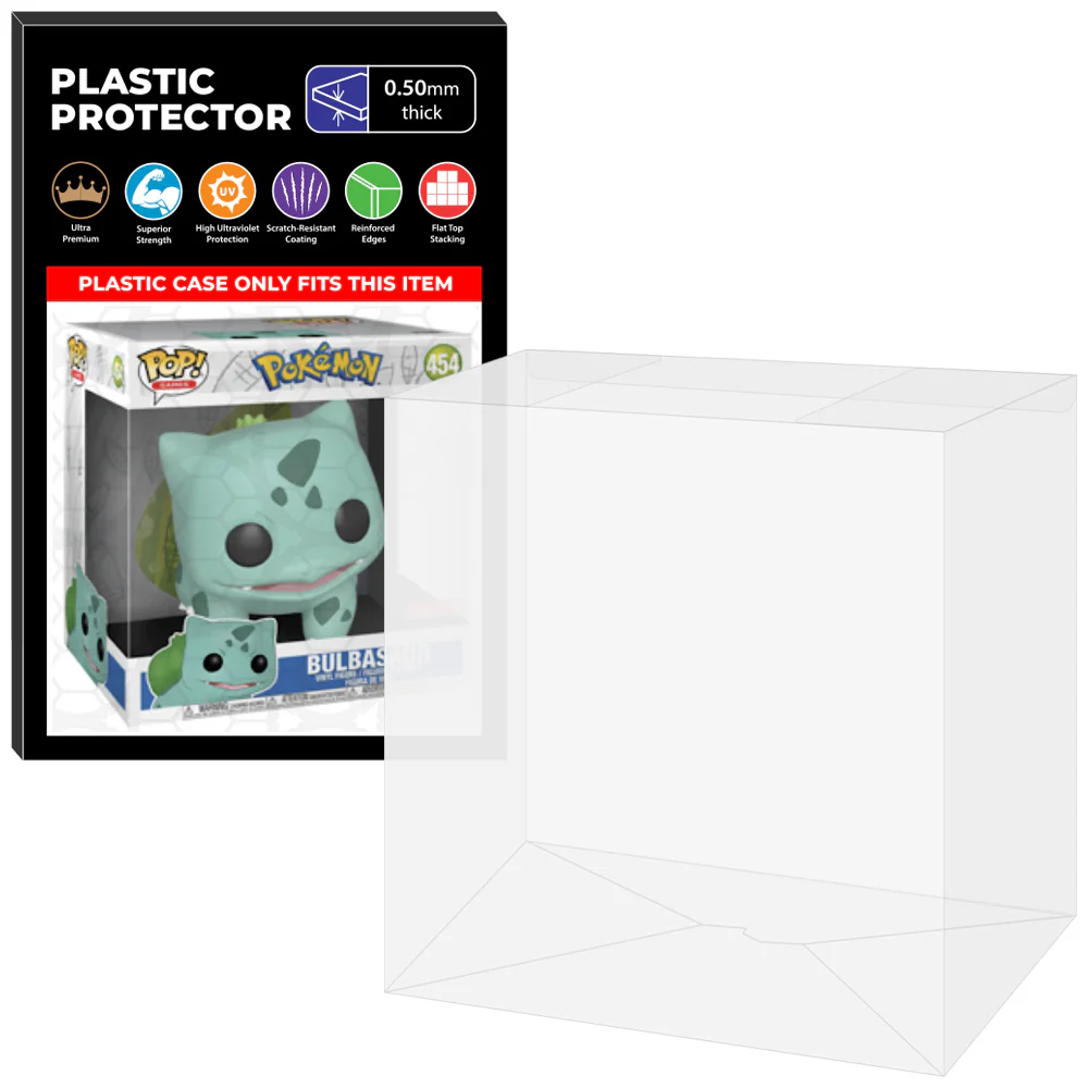 Pop Protector for 10 inch Bulbasaur #454 Jumbo Funko Pop - Image 5