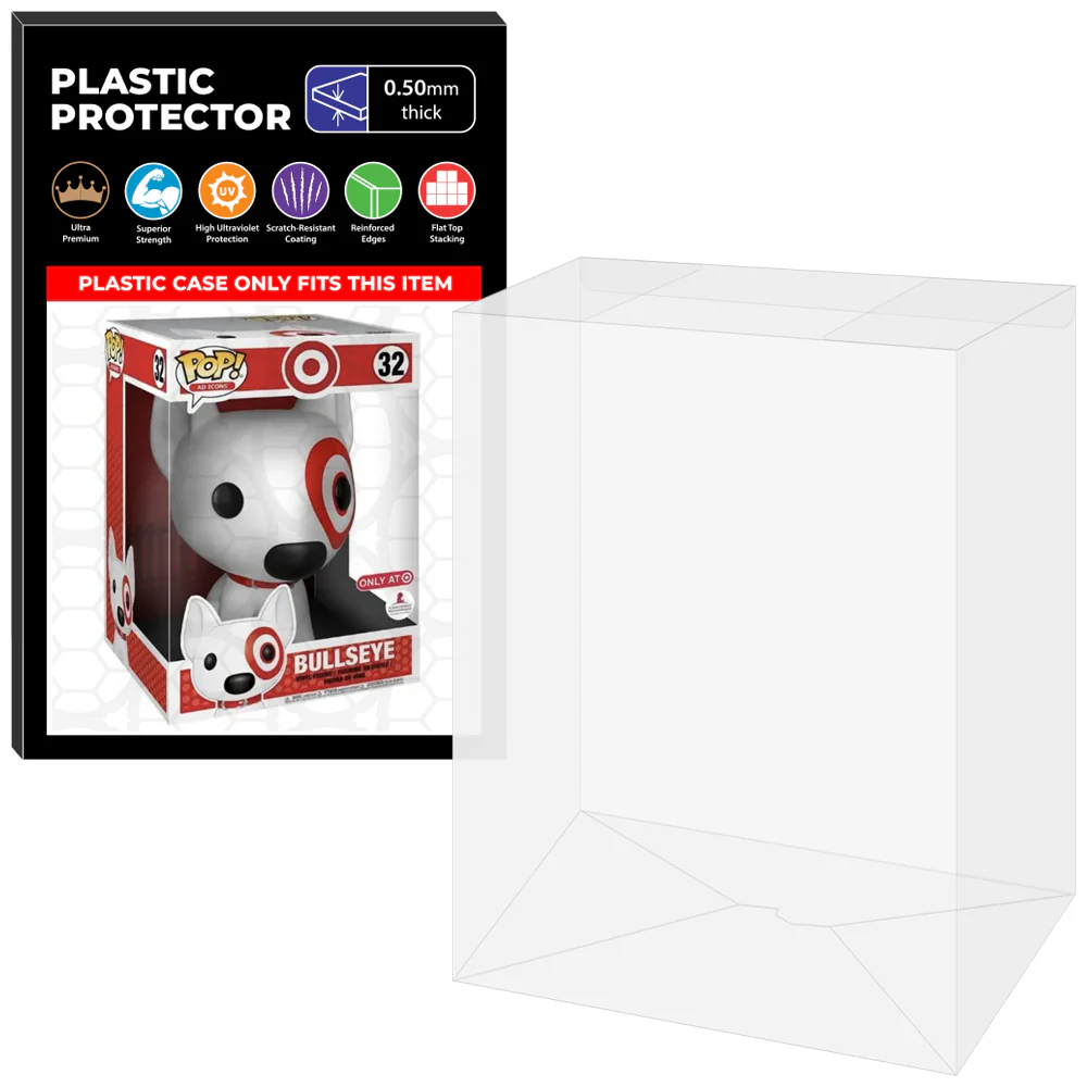 Pop Protector for 10 inch Bullseye Target #32 Jumbo Funko Pop - Image 8