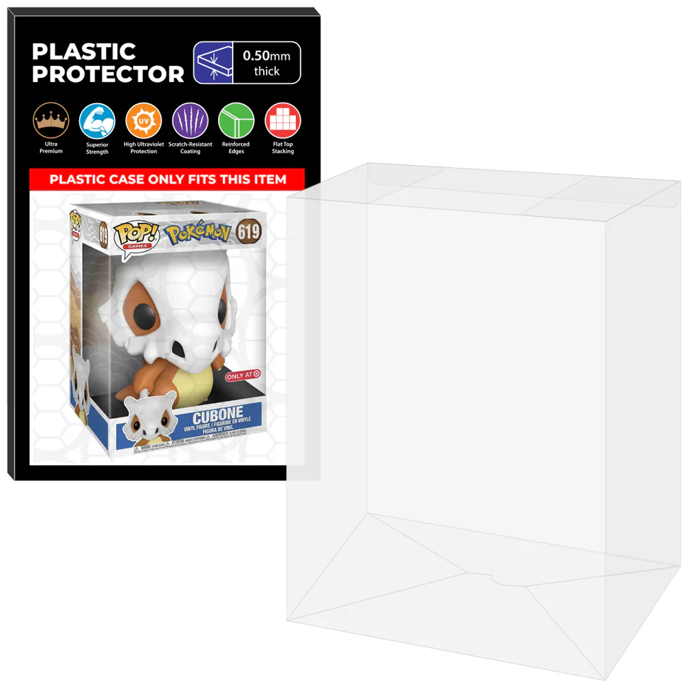 Pop Protector for 10 inch Cubone #619 Jumbo Funko Pop - Image 8