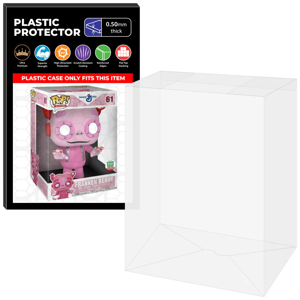 Pop Protector for 10 inch Franken Berry #61 Jumbo Funko Pop - Image 8