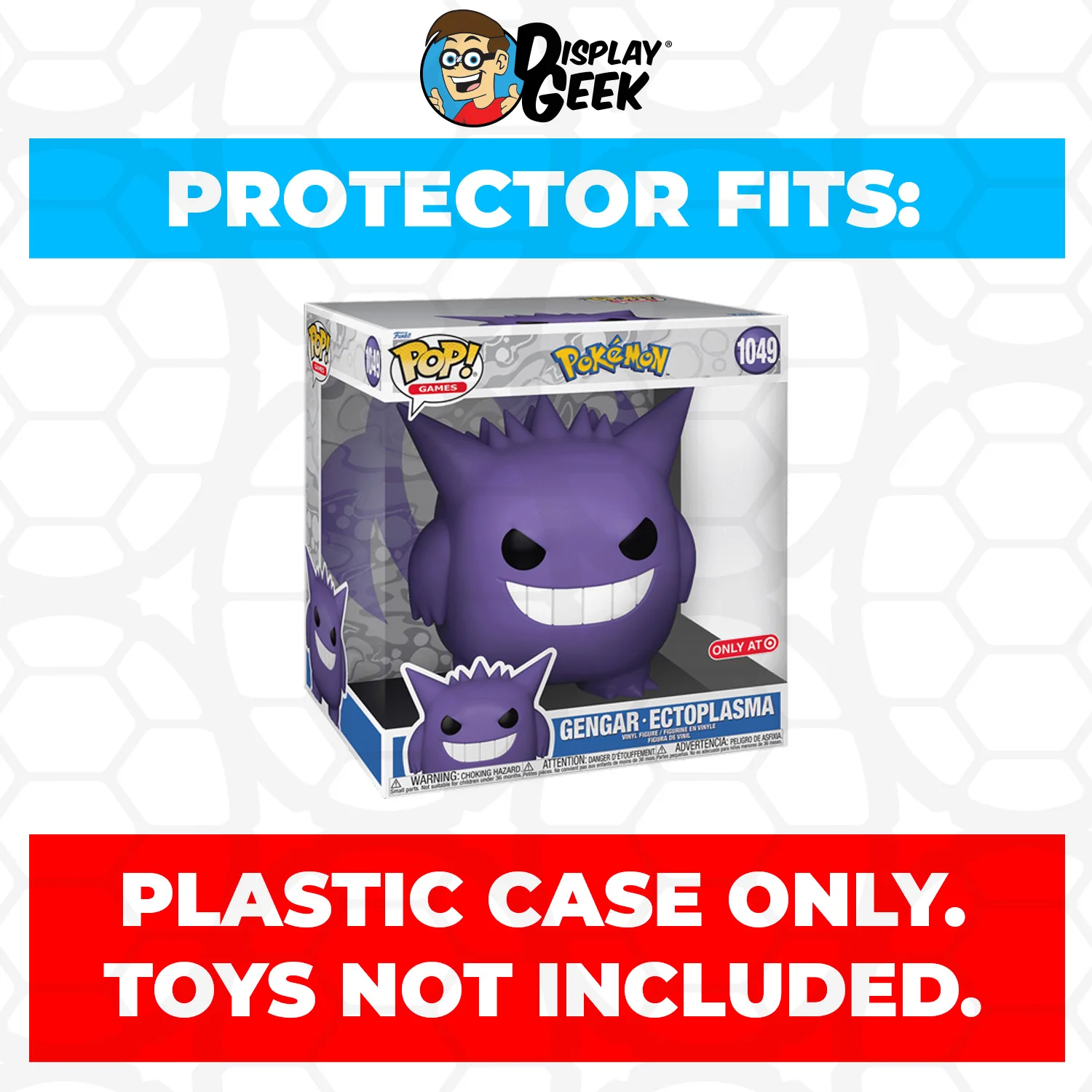 Pop Protector for 10 inch Gengar #1049 Jumbo Funko Pop - Image 2
