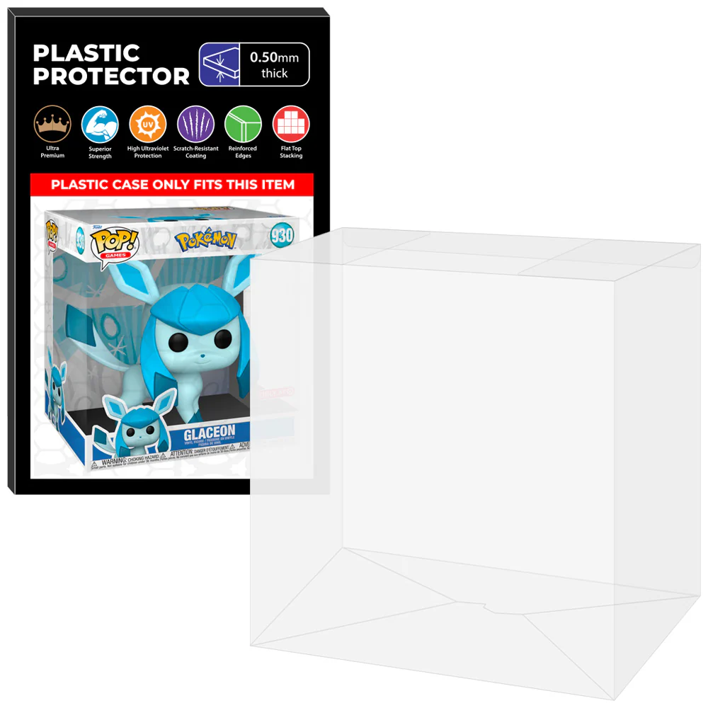 Pop Protector for 10 inch Glaceon #930 Jumbo Funko Pop - Image 5