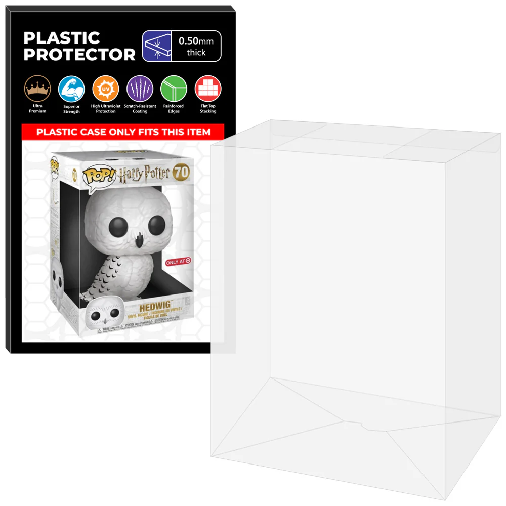 Pop Protector for 10 inch Hedwig #70 Jumbo Funko Pop - Image 8