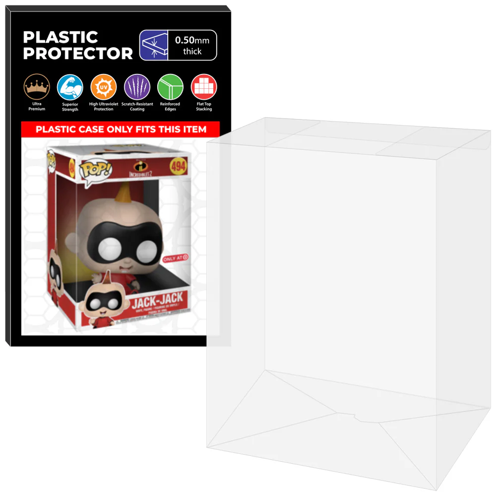 Pop Protector for 10 inch Jack-Jack Incredibles #494 Jumbo Funko Pop - Image 8