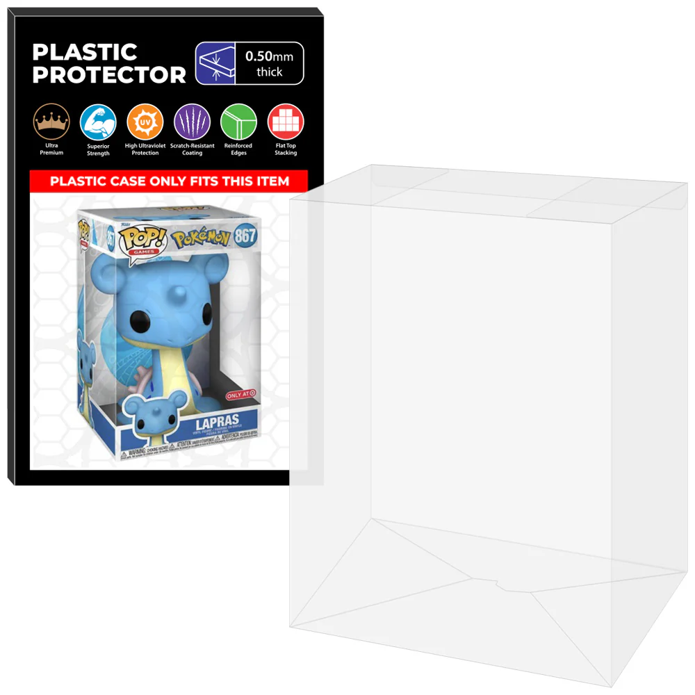 Pop Protector for 10 inch Lapras #867 Jumbo Funko Pop - Image 5