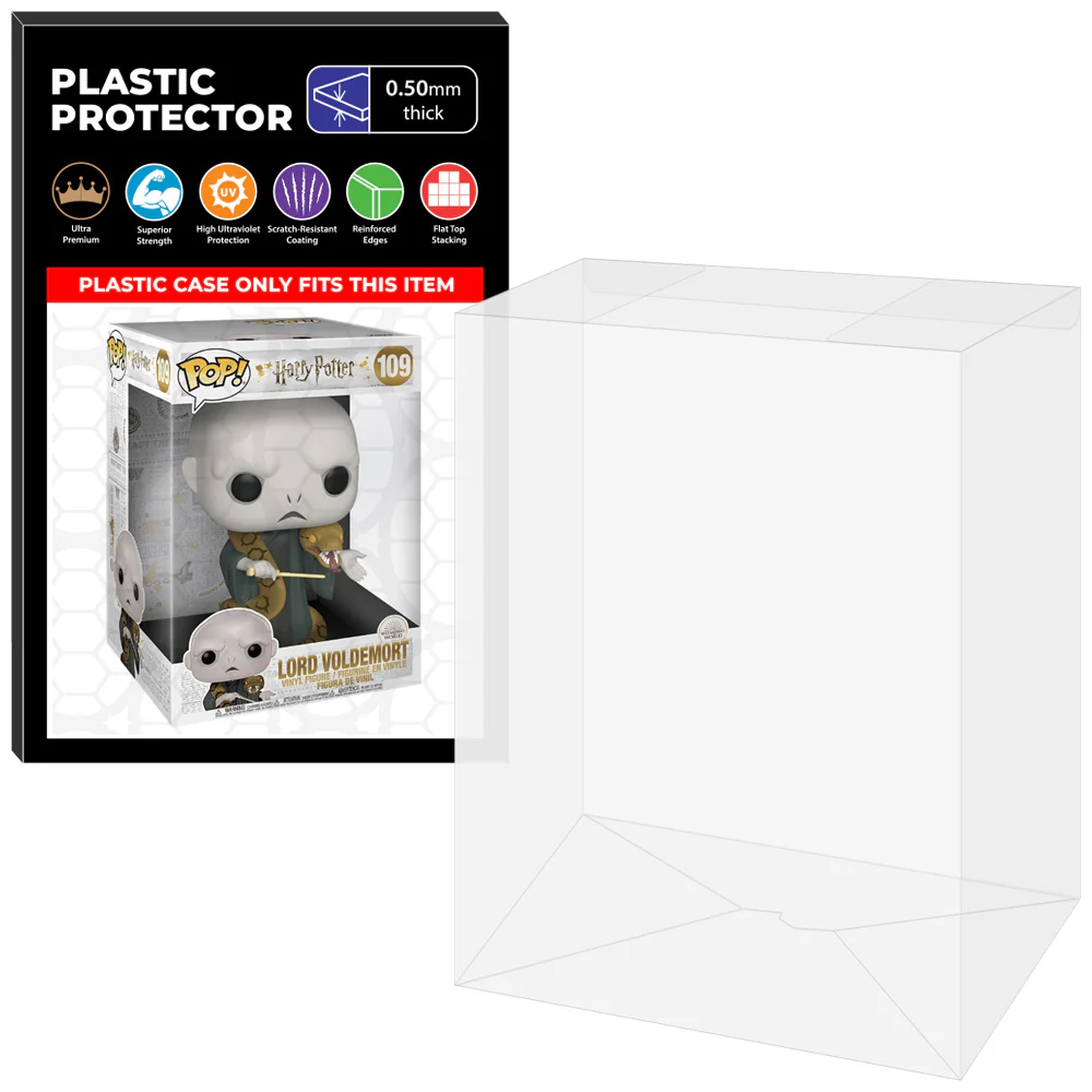 Pop Protector for 10 inch Lord Voldemort #109 Jumbo Funko Pop - Image 8