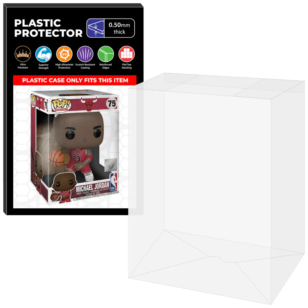 Pop Protector for 10 inch Michael Jordan Team USA #117 Jumbo Funko Pop - Image 8